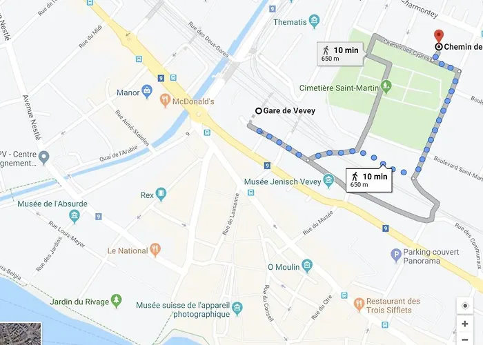 Appartement Les Cypres Vevey