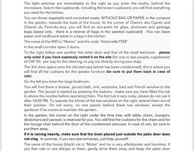 Appartement Les Cypres *