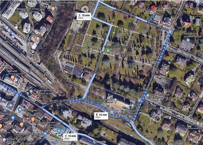 Les Cypres Apartman Vevey